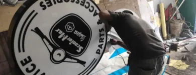 Gambar 1 PerusahaanREKLAME JAKARTA Letters - Sign di Kota Jakarta Utara JK