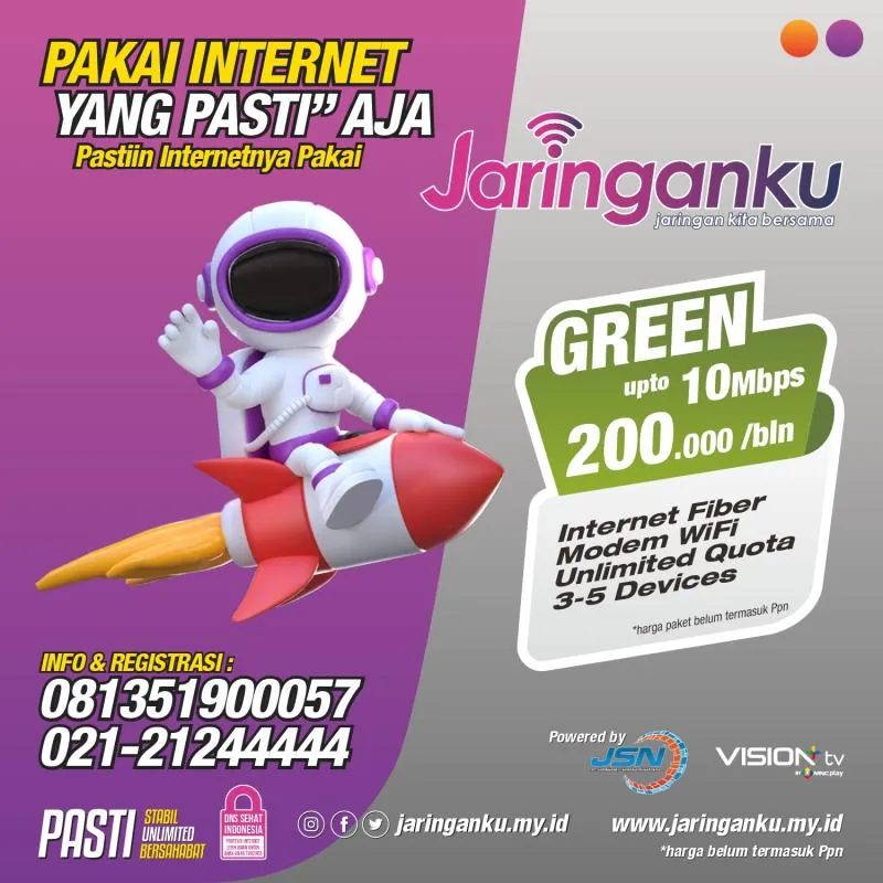 Gambar 1 PerusahaanJARINGANKU